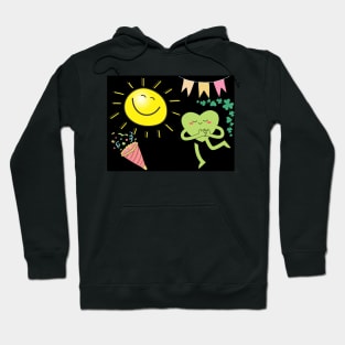 Childhood bliss in every ray of sunshine Hoodie